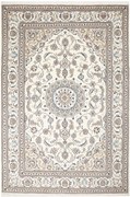 Nain Tappeto 200x300 Beige (Iran) Annodato A Mano
