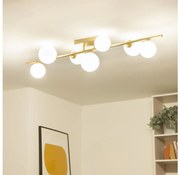 BRILAGI - Lampadario a plafone LED MILLA 7xG9/3W/230V oro/bianco