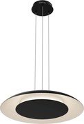 Lampada a sospensione su cavo PIATTINO LED/30W/230V 2700/3200/4000K Ø 40 cm nero