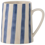 Tazza in gres bianco e blu da 440 ml Begonia - Bloomingville