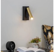 Brilagi - Luce Spot da parete LED dimmerabile MAYA 1xG9/4W/230V nero/oro