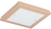 Argon 7267 - Plafoniera TABOR 2xE27/15W/230V 32x32 cm beige