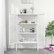 Credenza Vetrina soggiorno in Rovere Samoa, 2 ante vetro 121x166 - Dama