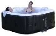 Spa Gonfiabile Sunspa Quadrato Nero 6 persone (185 x 185 x 65 cm)