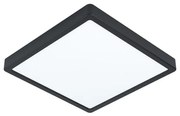 Plafoneira Contemporanea Da Esterno Argolis 2 Led Acciaio Nero