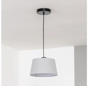 Brilagi - Lampada a sospensione LED su cavo CERIA 1xE27/40W/230V Ø 25 cm grigia