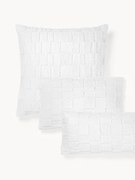 Federa in cotone percalle con decoro trapuntato Scout