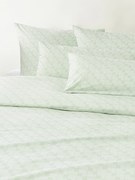 Copripiumino in cotone percalle con stampa geometrica Inki