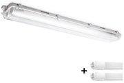 Brilagi -Lampada fluorescente tecnica LED OPTIMA T8 2xG13/9W/230V 4000K IP65 67,5 cm