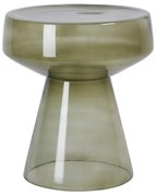 Tavolino rotondo in vetro ø 37 cm Dakwa - Light & Living