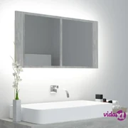 Specchio contenitore bagno 100 cm bianco opaco 3 ante ripiani in vetro - Way