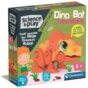 Set di Costruzioni Clementoni Dino Bot Triceratops 20 x 20 x 6 cm