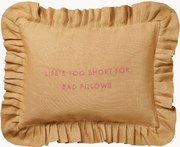 Copricuscino in cotone fatto a mano Quote