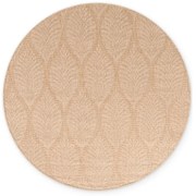 Tappeto da interno/esterno rotondo beige/avorio ø 160 cm Duet Liora – NORTHRUGS