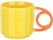 Tazza gialla in porcellana 360 ml Handly