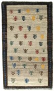 Gabbeh Tappeto 140x80 Beige (Iran) Annodato A Mano