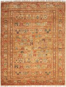 Samarkand Tappeto orientale 160x200 Giallo (Pakistan) Annodato A Mano