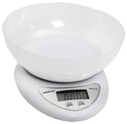 Bilancia da cucina digitale con un bowl 1xCR2032 bianco