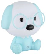 Globo 21761B - Lampada notturna LED ricaricabile PUPPY 1W/5V 500mAh blu
