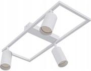 Faretto da soffitto 3xGU10/30W/230V bianco