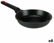 Padella Ø 24 cm Nero Alluminio (6 Unità)