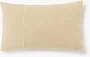 Copricusicno in cotone con cuciture decorative fatto a mano Terre