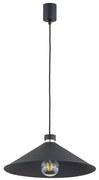 Argon 4695 - Lampadario su corda NASHVILLE 1xE27/15W/230V nero