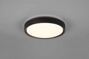 Plafoniera clarimo led ip44 d.33cm bordo cromo 659011832