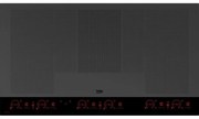 Beko MHII 98810 NTMT: Piano a Induzione Midnight, 11 Zone con 3 Sezioni IndyFlex+ e 2 Extension, 90 cm. Colore del prodotto: Nero, Posizionamento
