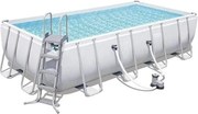 Piscina fuori terra Bestway 56670 Rettangolare Power Steel 488x244x122 cm
