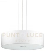 Lampada a sospensione woody sp4 bianco