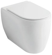 Vaso WC filomuro vogue, sedile escluso P 51 x L 37 x H 41 cm bianco lucido