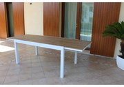 VIDUUS - tavolo da giardino allungabile in alluminio e polywood
