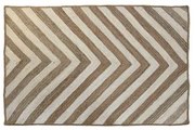 Tappeto DKD Home Decor Scandi Bianco Marrone Chiaro Iuta (120 x 180 x 1 cm)