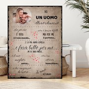 Un regalo per il miglior papà - Una dichiarazione d'amore per il papà o il marito - regalo personalizzato | Inspio