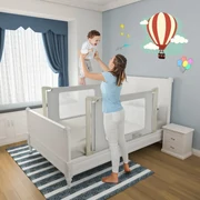 Costway Recinto extra large per neonati e bambini con rete traspirante, Box  per bambini per interno ed esterno Grigio