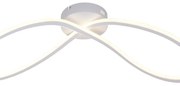 Plafoniera LED Infinity bianco IP20 cct da bianco caldo a bianco freddo con regolazione di temperatura, 4500 lumen