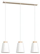 Lampadario a Sospensione BOLERO 3 WHITE o Black Colore del corpo Bianco