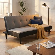 AIRTON - divano letto moderno in tessuto