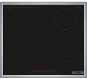 Bosch - Serie 6 PVS645HB1E Piano cottura a induzione 60 cm CombInduction Nero. Colore del prodotto: Nero, Posizionamento dell'apparecchio: Da
