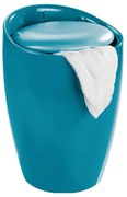WENKO 20625100 - Sgabello CANDY 36x50,5 cm turchese/nero