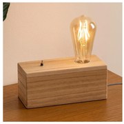 Atmosphera - Lampada da tavolo TIBU 1xE27/25W/230V