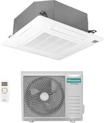 Climatizzatore Condizionatore Hisense Inverter a Cassetta serie turbo 24000 Btu ACT71UR4RJC8 + AUW71U4RK8 R-32 Wi-Fi Optional Classe a++/a+ con