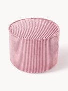 Pouf per bambini in velluto a coste Sugar Ø 40 cm