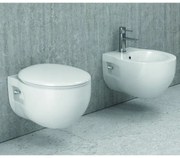 Kamalu - vaso e bidet sospesi in ceramica modello elis-s