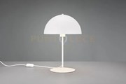 Nola lampada da tavolo metallo bianco forma fungo h. 45cm 1 luce at...