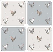 Set di 4 sottobicchieri in sughero Farmer Farmers Kitchen - Cooksmart ®