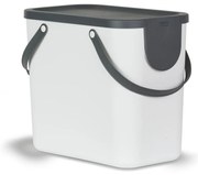 Bidone per rifiuti in plastica riciclata da 25 l Albula - Rotho