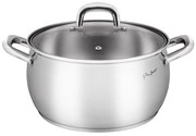Lamart - Pentola con coperchio 22 cm in acciaio inox