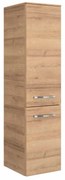 Colonna per mobile bagno image PELIPAL 1 cassetto 2 ante P 33 x L 30 x H 121 cm marrone mdf